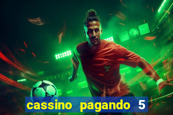 cassino pagando 5 reais no cadastro